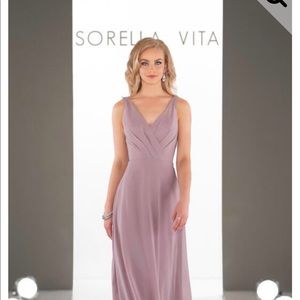 Sorella Vita Arctic Blue bridesmaid dress!